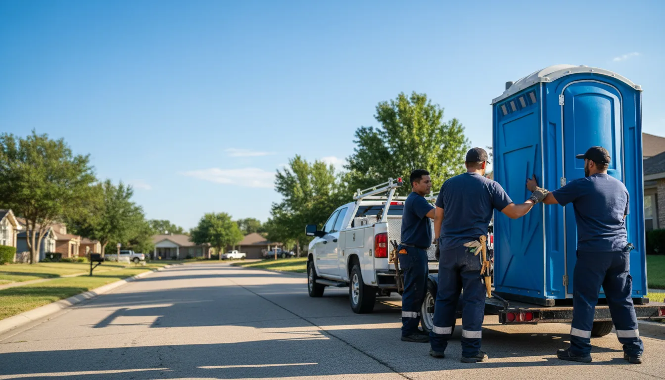 Portable Toilet Rental in El Paso, TX near me